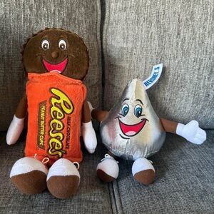 Hershey Kiss & Reese's Stuffed animals